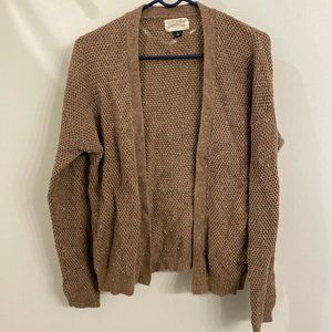 Universal Threads Cardigan - Open Front Brown